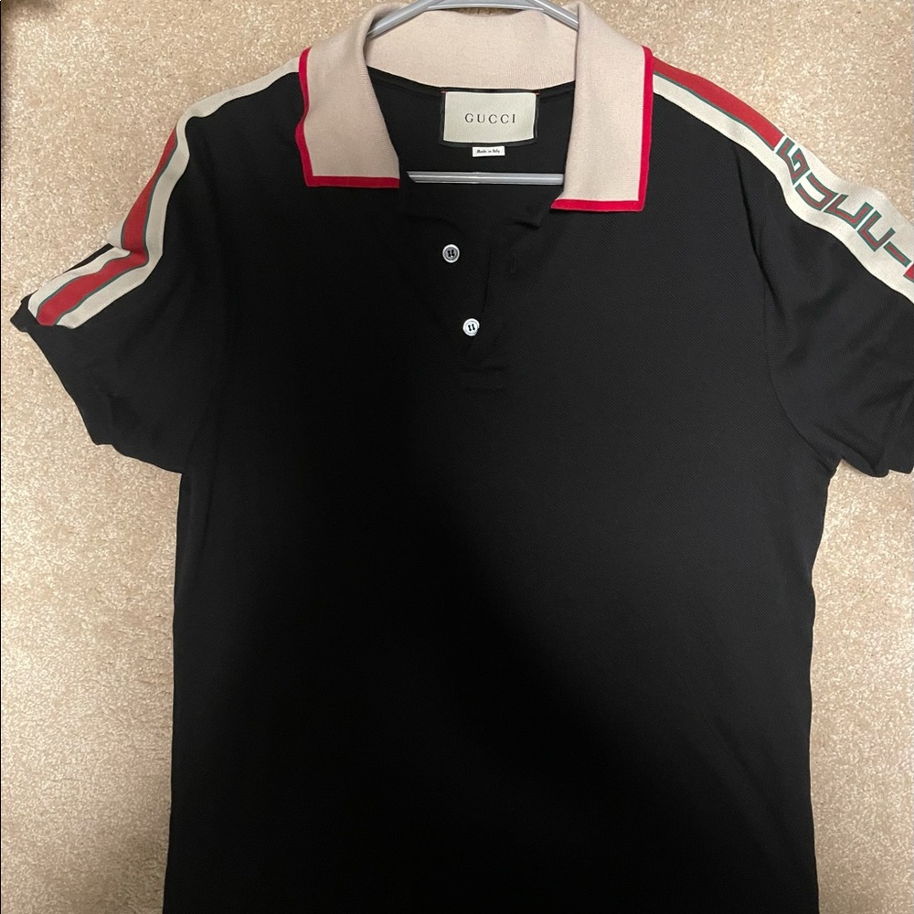 Gucci, Size:LG, Black,Red